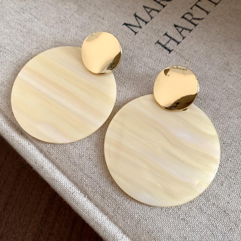 Серьги-пусеты «Тигровый глаз» в стиле Y2K: Роскошная, Элегантная, Универсальная Мода