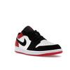 Air Jordan 1 Low SE Black Toe Unisex Sneakers White Gym-Red IB8971-106