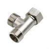 NEW Toilet 304 Copper T Adapter G1/2 T-Valve For Bath Bidet Sprayer Shower UK