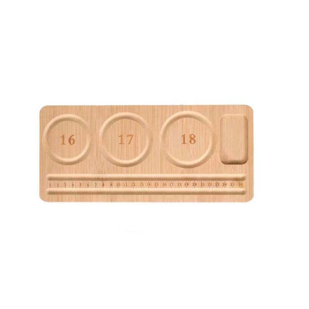 Экологичная деревянная доска с бусинами, несколько типов, доски для бисероплетения браслетов, поделки своими руками