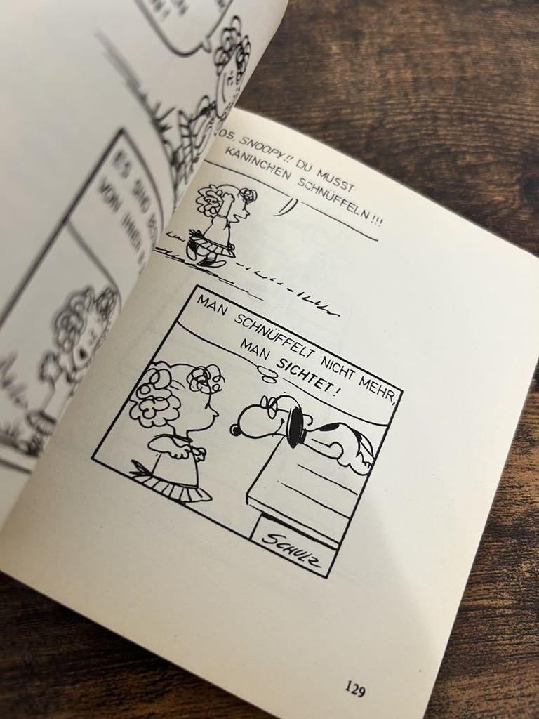 [Б/У] Книги на немецком языке про Снупи