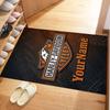 Harley-davidson Motorcycles Personalized Text Carpet Design for Bedrooms Living Rooms Kitchen Hallway Anti-slip Rug Anime Office Decor