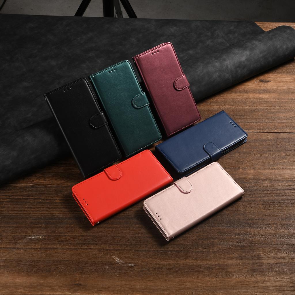 Кожаный чехол для Xiaomi Redmi Note 13 12 12S 11 11S 10 S 9 9S 8 7 Pro 8T Redmi 12 10 10A 10C 9A 9C 9T Coque Flip Wallet Funda