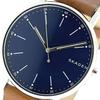 SKAGEN Signatur Quartz Men Watch Navy Brown SKW6355