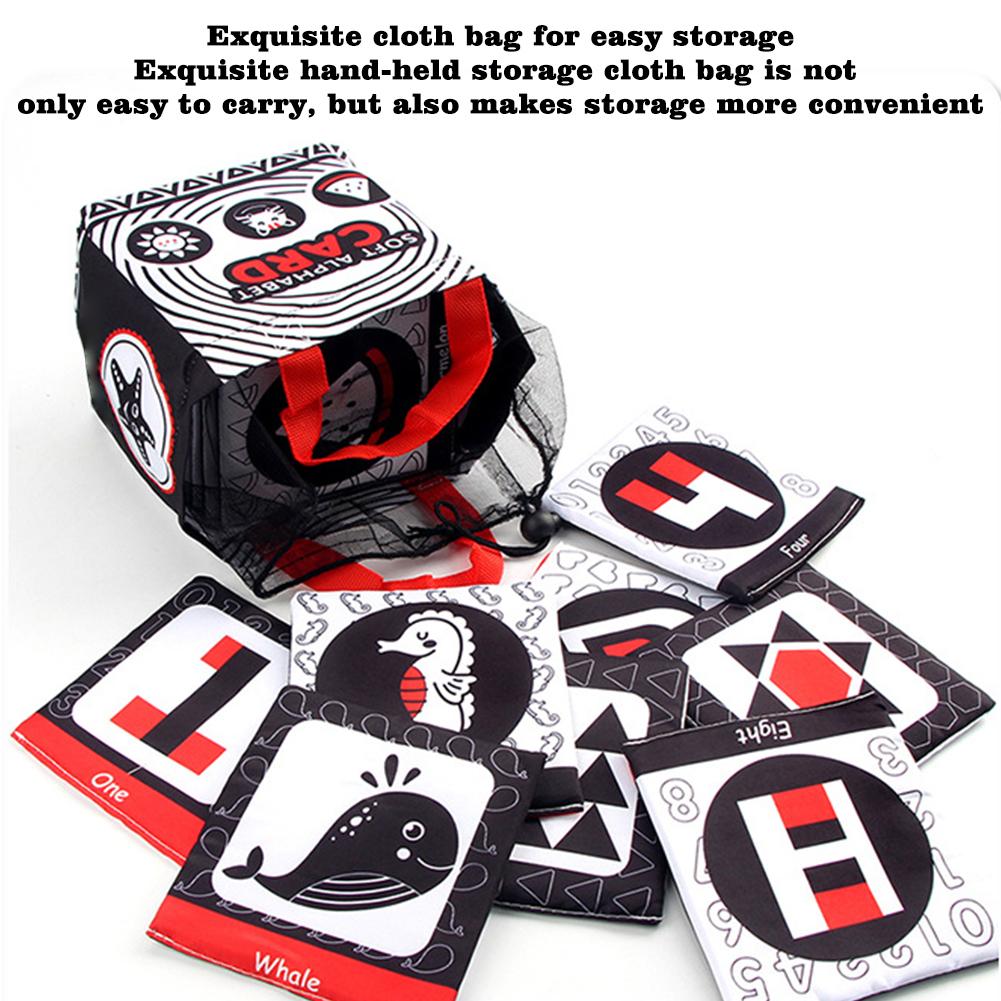 Детская тканевая карточка, супер мягкая, изысканный узор, моющаяся, разрываемая, для младенцев, не выцветающая, Enlighte F3F8