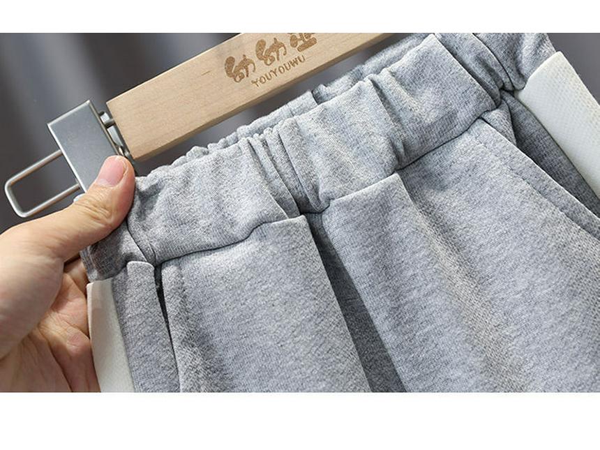 Осенняя мода 2024 года, милый свободный комплект-двойка для девочек-малышек