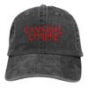 Бейсбольные кепки Cannibal Corpse Death Metal Band для женщин унисекс, потертая джинсовая шляпа Snapback, всесезонная неструктурированная мягкая шляпа, кепка