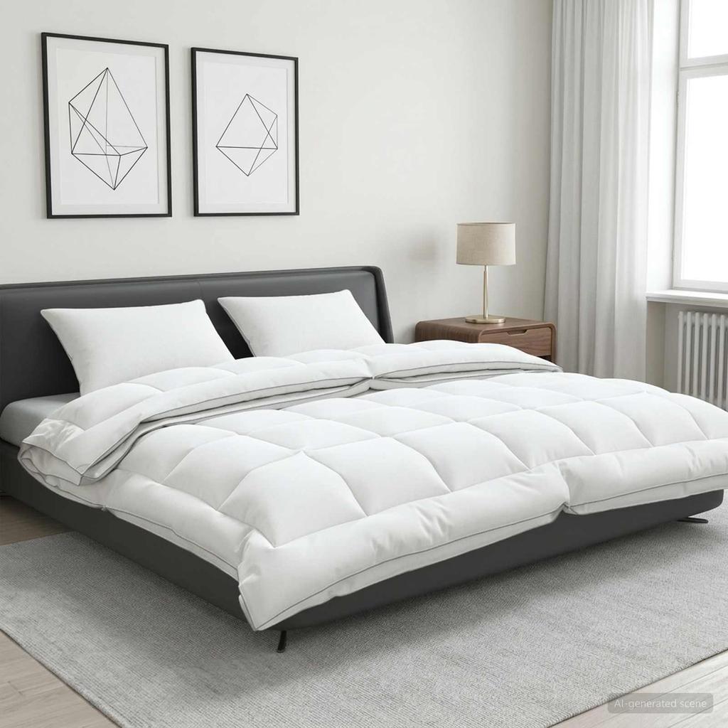 Duvet and Pillow Set 3 pcs. 200x240 cm 4 Seasons Wool
