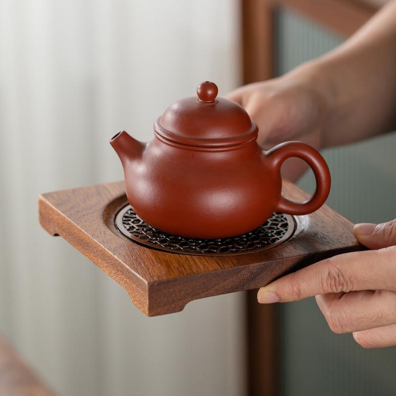 1 шт. держатель для чайника подставка для чайника коврик для домашнего блюдца деревянные подносы аксессуары круглые поделки