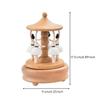Деревянная музыкальная шкатулка Декоративная с фигуркой Декор Миниатюрная Классическая
