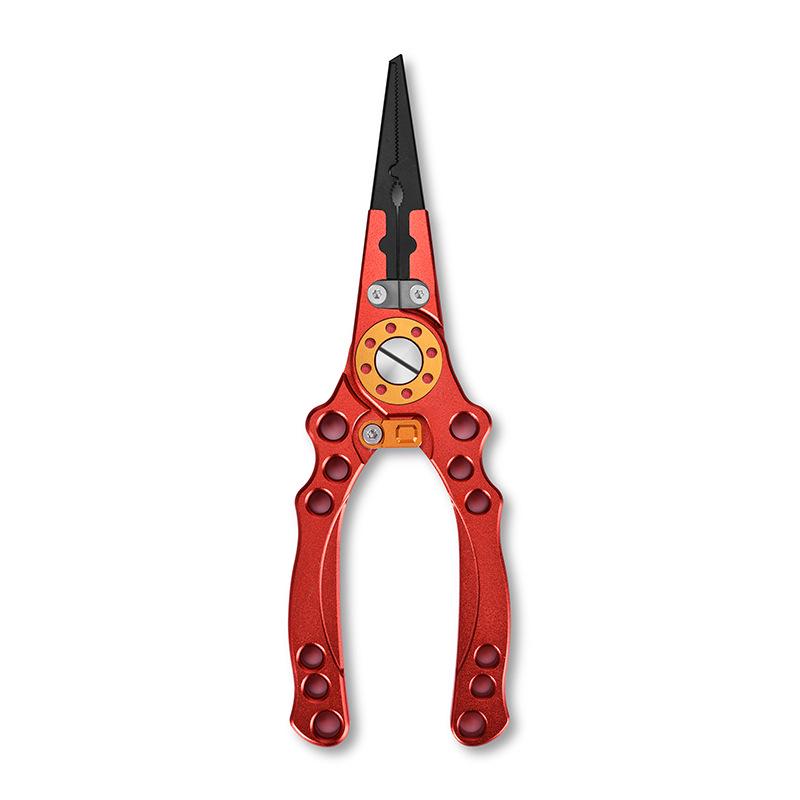 New Multifunctional Stainless Steel Fishing Pliers: Line Cutter, Fish Controller, Lead Foil Cutter, and Special Lure Pliers.