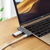 Sanwa Supply USB-хаб тонкий Серебристый Type-C 3 порта USB-3TCH22SN