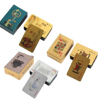 Мини игральные карты Миниатюрные аксессуары для кукольного домика Игральная карта