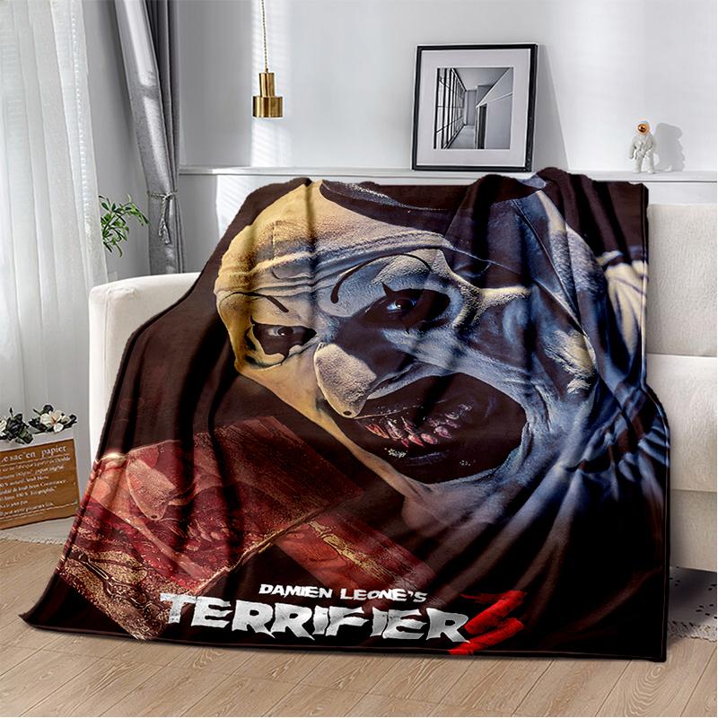 29 Style Terrifier Horror Movie Halloween Gift Soft Plush Blanket,Flannel Throw Blanket for Living Room Bedroom Bed Sofa Cover