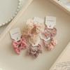 10Pcs Sweet Hair Ties Bowknot Kids Girls Hair Rope Luxury Elastic Rubber Band