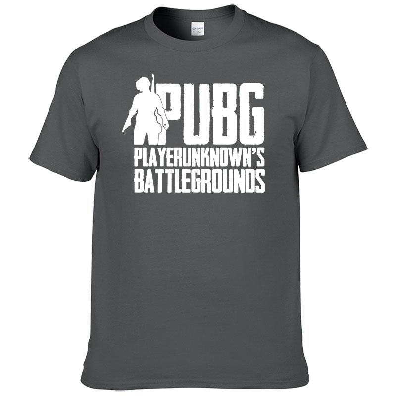 New Summer 2024 Game Pubg T Shirt Men Cotton Short Sleeve Print T-Shirt Fashion Casual Tops Cool Tees Hombre F23