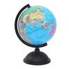 Vibrant Blue Pvc Globe 14.16cm High Definition Earth Model For Classroom Learning In English And Chinese