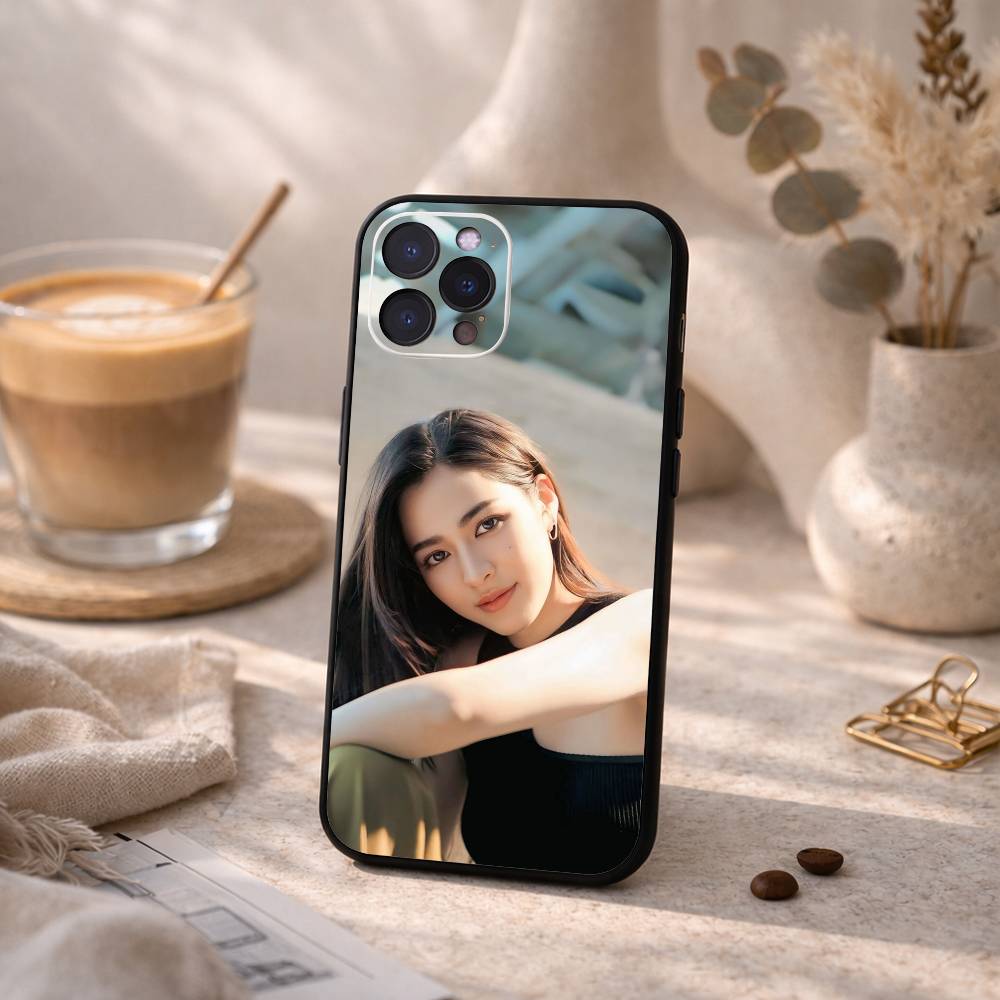 Чехол для телефона актрисы L-Lingling Kwong для iPhone17,16,15,14,13,12,Plus,Pro Max, 5G Другие Мягкий Черный Чехол