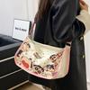 Versatile Cartoon Animation Printed Shoulder Bag Large Capacity Women's Leisure Messenger Bag Going Out Dumpling Bag
