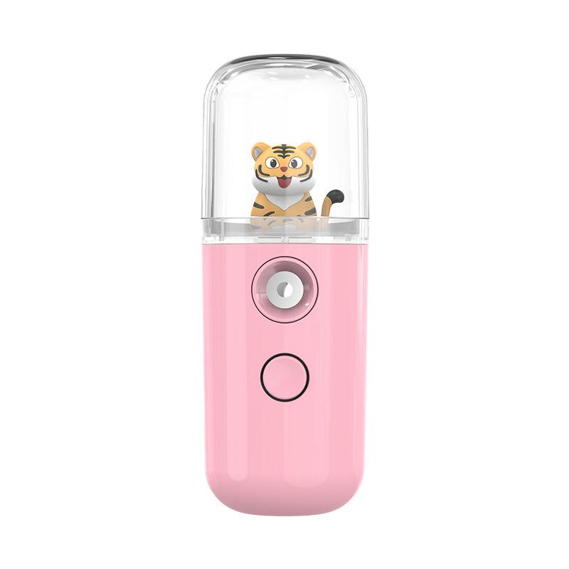 Portable Mini Beauty Skin Care Tools USB Rechargeable Mist Facial Sprayer Steamer Humidifier Face Moisturizing Nebulizer
