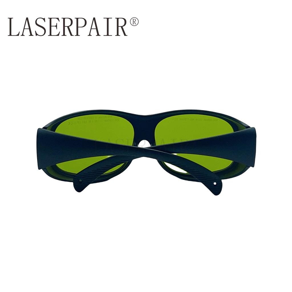 High Transmittance Fibre Laser Safety Goggles 800-1100nm Polycarbonate PC Eye Protection Glasses for Diodes Laser Workers