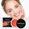 Orange Matte Face Blush Moisturize Natural Smooth Rouge Powder Nourishing Waterproof High Pigment Facial Cheek Makeup Cosmetics