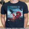 ГОРЯЧАЯ Cardi B Черная Хлопковая Все размеры S-5XL Подарок Для Фанатов AD159 Унисекс Футболка