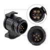 13 Pin To 7 Pin Towing Adaptor Trailer Caravan Truck Towbar Car Plug Adapter 12V Waterproof Electric Socket Converter Connector