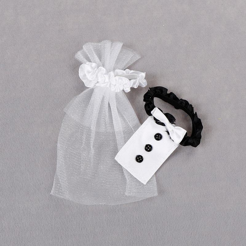 Wine Glass Cup Cover Bride Groom Costume Glass DIY Bride To Be Bridal Shower Bachelorette Party Decor