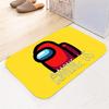 Game Among Us Flannel Mat Home Bath Bathroom Nonslip Carpet Rug Floor Decor