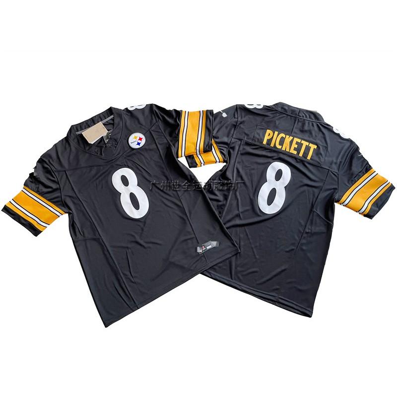 Pittsburgh Steelers Legacy Fan Jersey Mens Cotton Blend Embroidered Football Uniform Rugby Sports