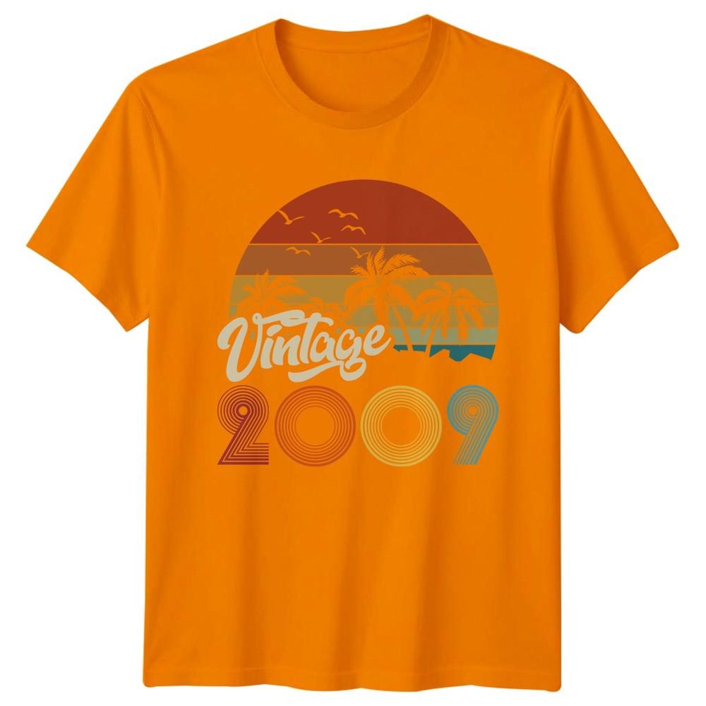 17th Birthday TShirt Vintage 2009 Birthday Party Gift Retro Tee For Unisex Unisex