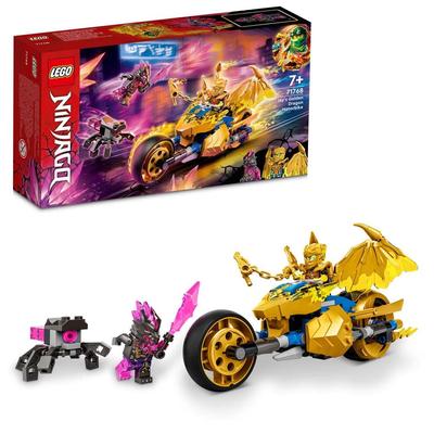 LEGO Ninjago Jay's Golden Dragon Bike 71768, Toy, Building Blocks, Gift, Ninja Bike, Boys, Ages 7 and Up