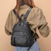 Genuine Leather Compact Shoulder Bag Women's Fashion Cowhide Leisure Backpack Light Luxury Small Bag