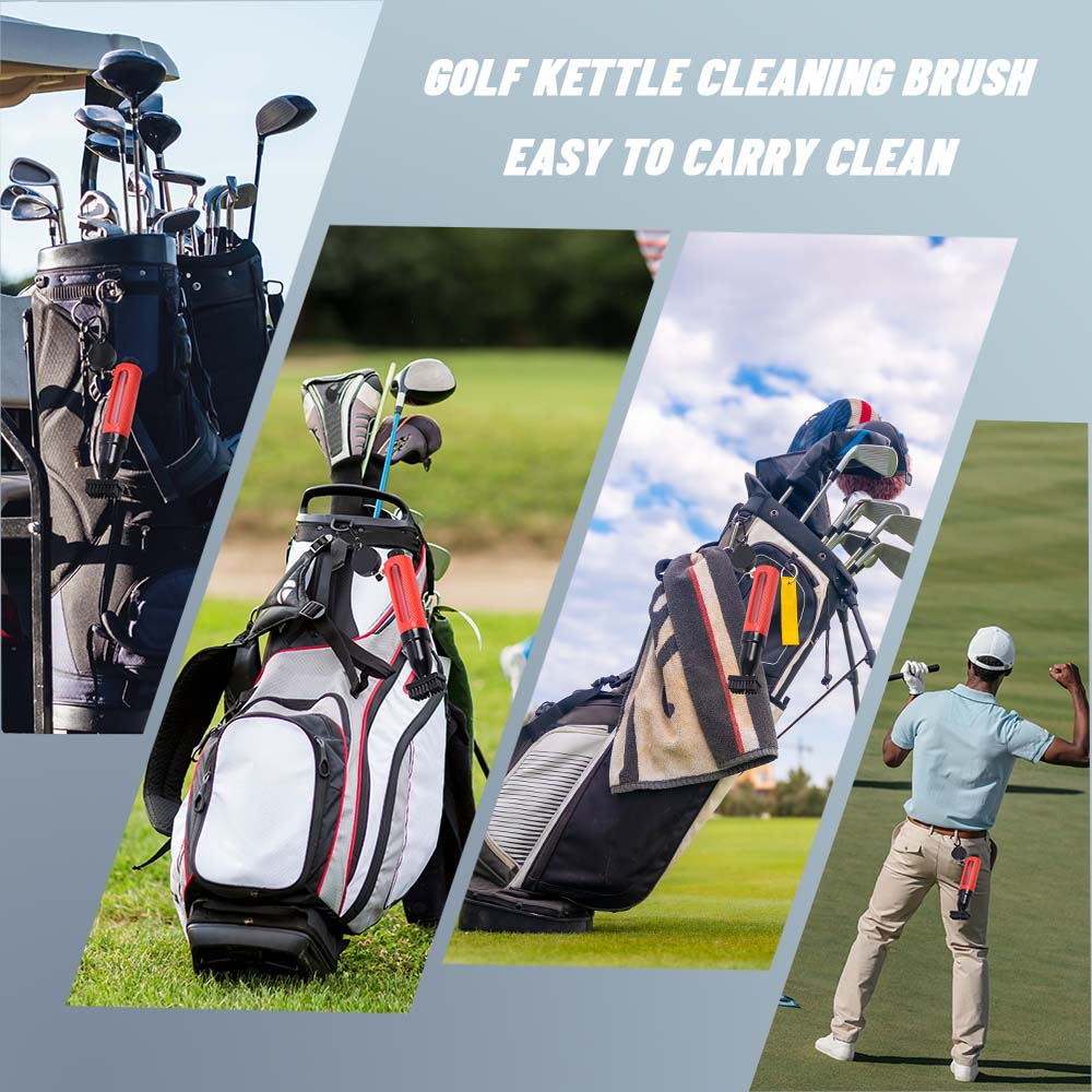 Golf Club Cleaning Brush with Hook Portable Pressure Water Spray Brush Tank Cleaning Tool Golf Cleaning Accessories 5