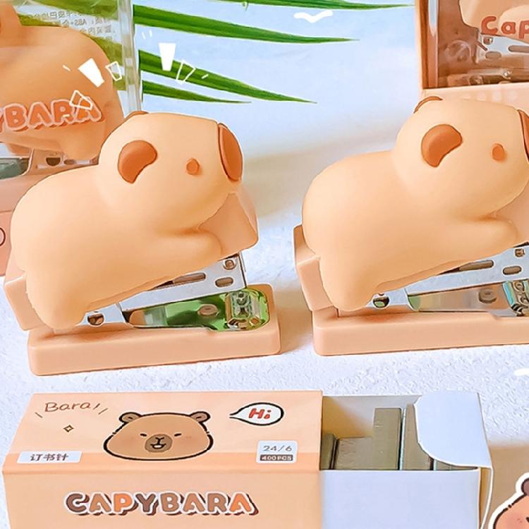 Small ABS Staplers with Staple Erognomic Grip Staplers Small Portable Stapler 5 Sheets Capacity Office Stapling Machine