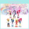 Pony My Little Friendship Is Magic Character Model Toy Cartoon Home Decoration