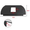 Aluminum Base for 2-roller malt mill,Homebrew Grain Mill Barley Crusher Black Metal Base Best Designed for 5 Gallon Bucket