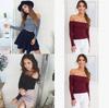 Женский кроп-топ Mode Femme с глубоким вырезом и длинными рукавами - стильный комфорт премиум-качества