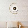 Art Clock Wall Lamp Sconces Home Decoration Creative Simple Decorative Light Acrylic
