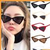 Glasses Personality Trend Irregular Eyewear Triangle Cat Eye Sunglasses Fashion Cermin Mata Sunglasses WOMEN'S