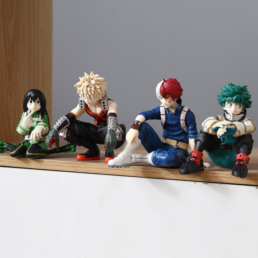 Набор фигурок My Hero Academia из ПВХ с интерактивным дизайном для детей и коллекционеров