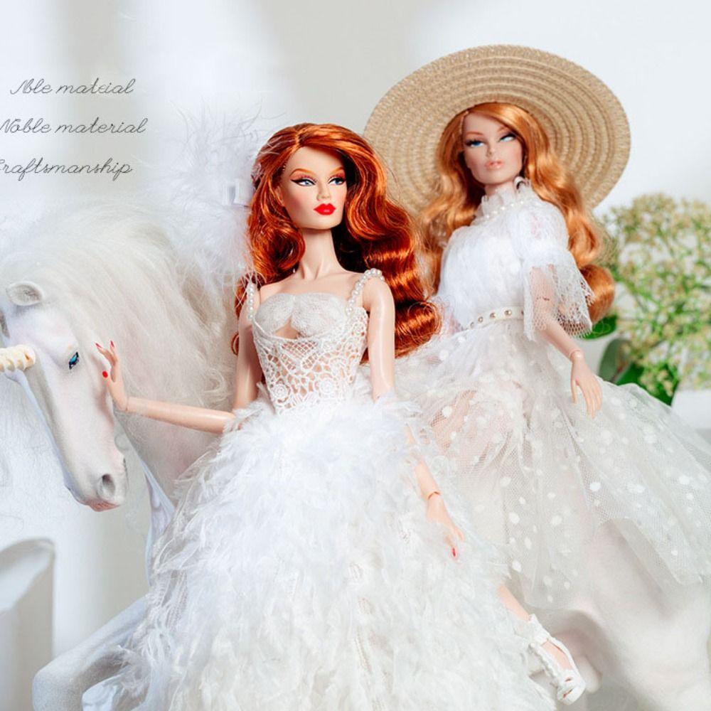 Европейская модная кукольная одежда, костюм для куклы-супермодели 30 см/для кукол BJD 1/6/для куклы 11,5"