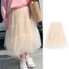 Cake Skirt Western-style 1 Color And 6 Sizes Elastic Waist Girls