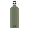 Бутылка для воды SIGG Outdoor, легкая, швейцарского производства, алюминиевая, дорожная, Touch Leaf, зеленая, 60177, 1,0 л