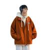 Autumn and Winter New Men's Korean Style Loose Large Size Hooded Jacket Trendy Couple Internet Celebrity Same Style Versatile Jacket