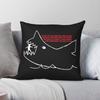 Jaws Quint Chalkboard Square Pillowcase Polyester Linen Velvet Pattern Zip Decor Pillow Case Home