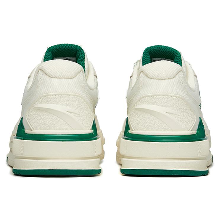 Anta Bump Low top Skateboard Shoes Women's White Green 922218065-4