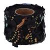 1pcs Polyester Material Sequined Tulle Roll 6cm Width 10 Yards Length Sequin Ribbon Webbing Embroidered Sheer Ribbon