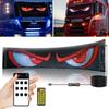 Car LED Pixel Panel Light APP Remote Control Soft Foldable Lighting Graffiti Scrolling Signboard Windshield Advertising Screen